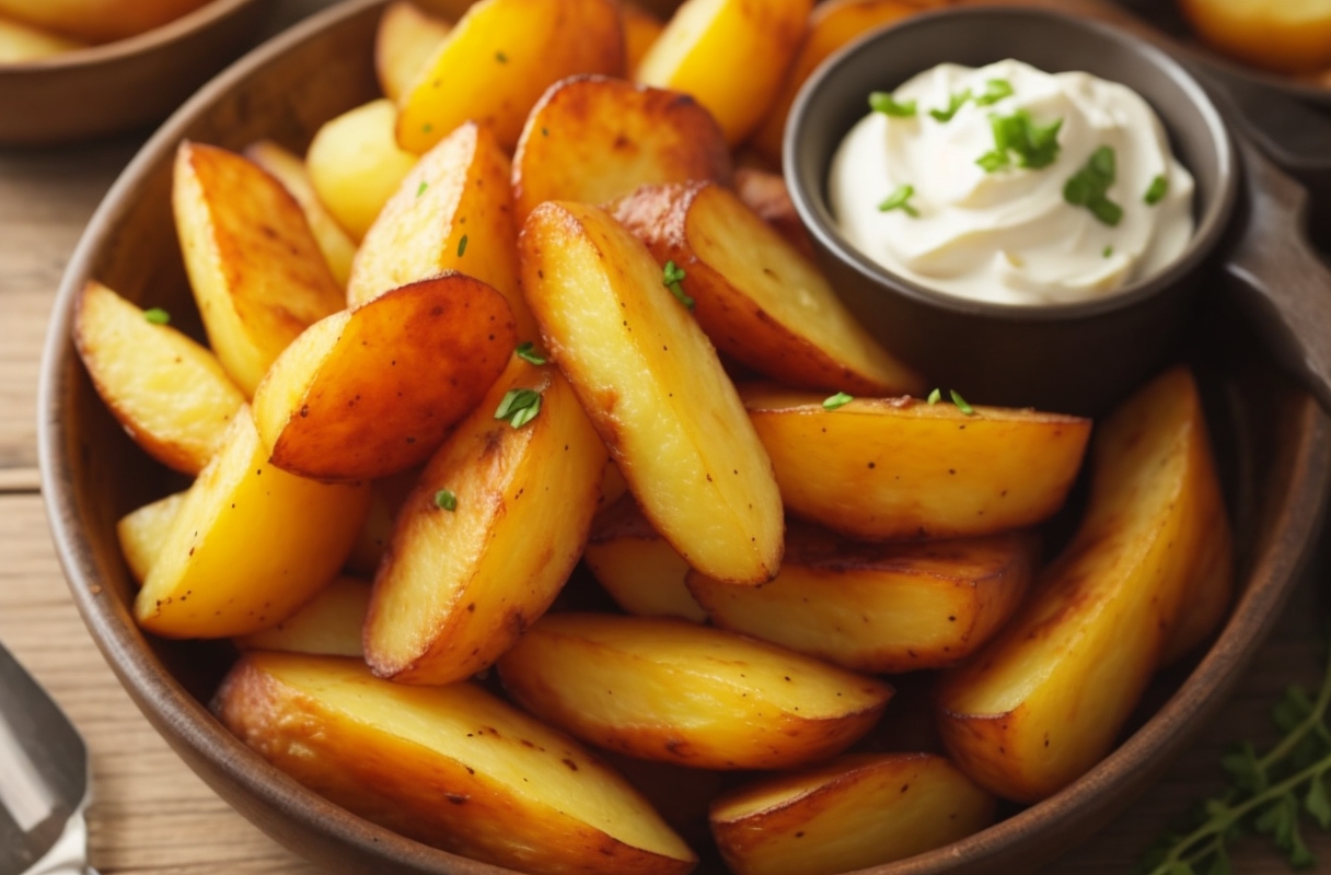 Como fazer Batata Rústica na Airfryer