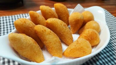 risoles e coxinhas