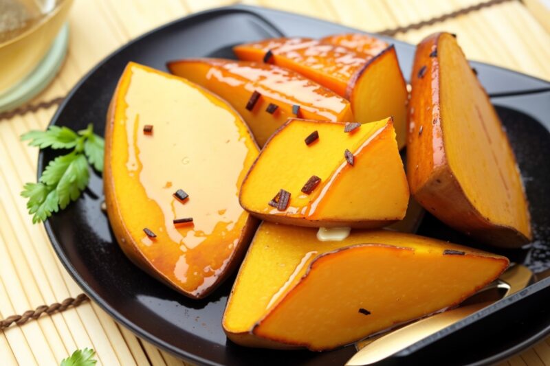 Batata doce caramelizada