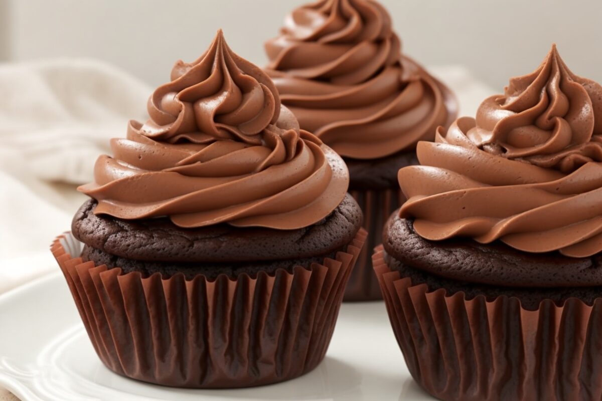 Cupcakes de chocolate