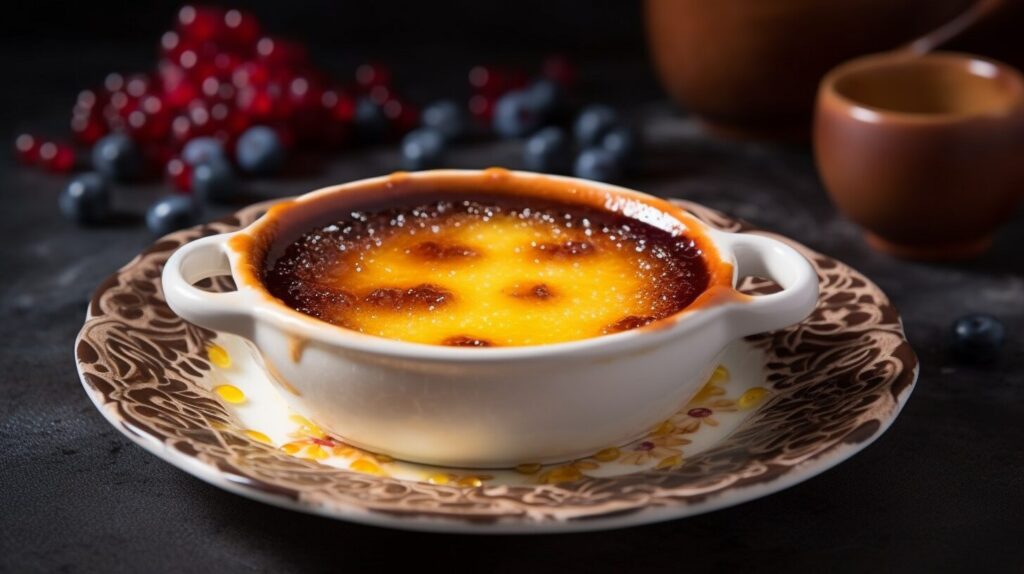 Variações do creme brûlée