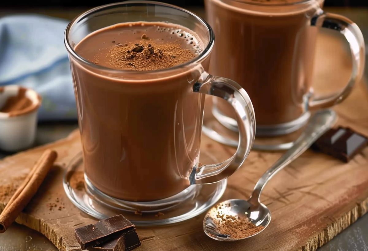 Chocolate Quente com 2 Ingredientes - Recipe-CookBook.com