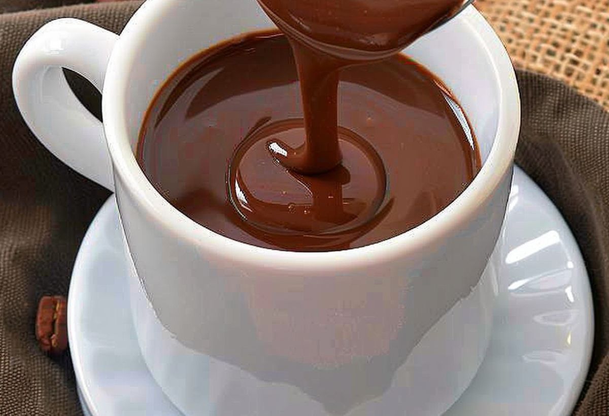 Chocolate quente sem creme de leite - Recipe-CookBook.com