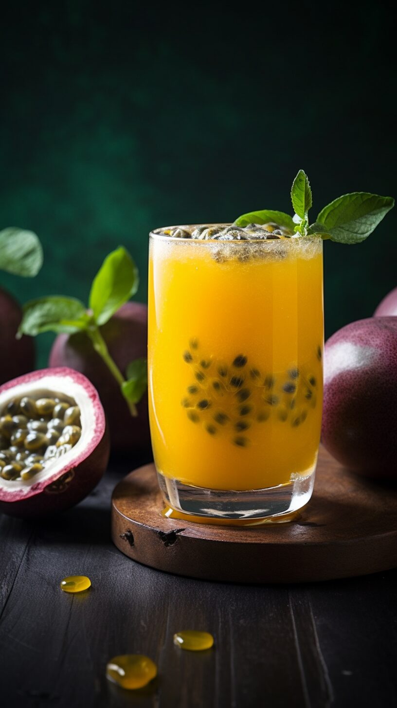 Receita Suco de Maracujá