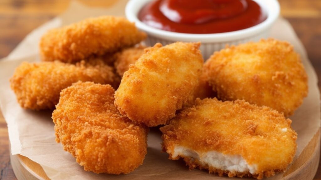 Nuggets de Frango caseiro