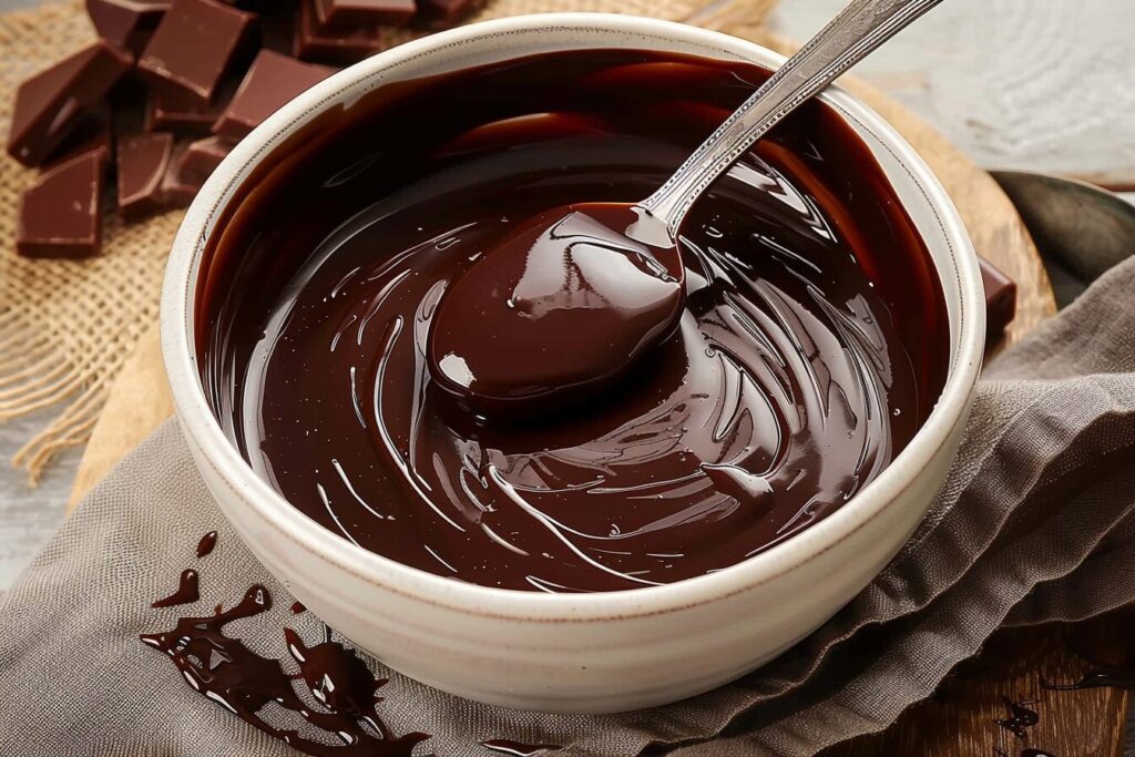 Receita Ganache de chocolate