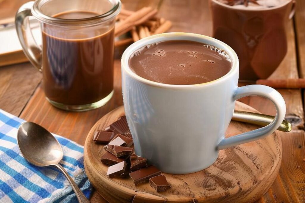 Receita de Chocolate Quente com 2 Ingredientes - Recipe-CookBook.com