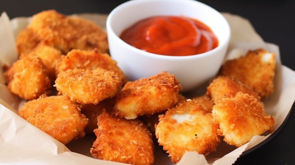 Receita de Nuggets de Frango caseiro