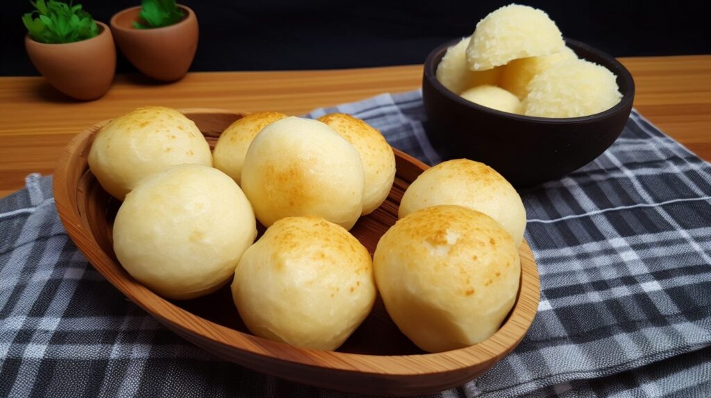 Receita de pão de queijo na airfryer