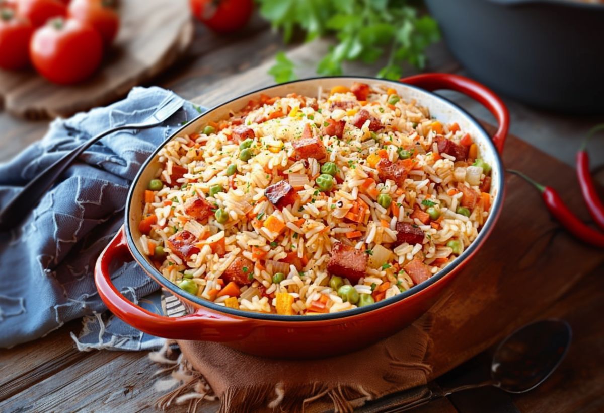 Arroz temperado- Recipe-CookBook.com