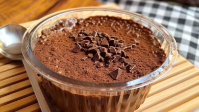 Mousse de chocolate- Recipe-CookBook.com