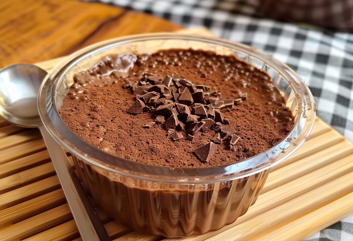 Mousse de chocolate- Recipe-CookBook.com