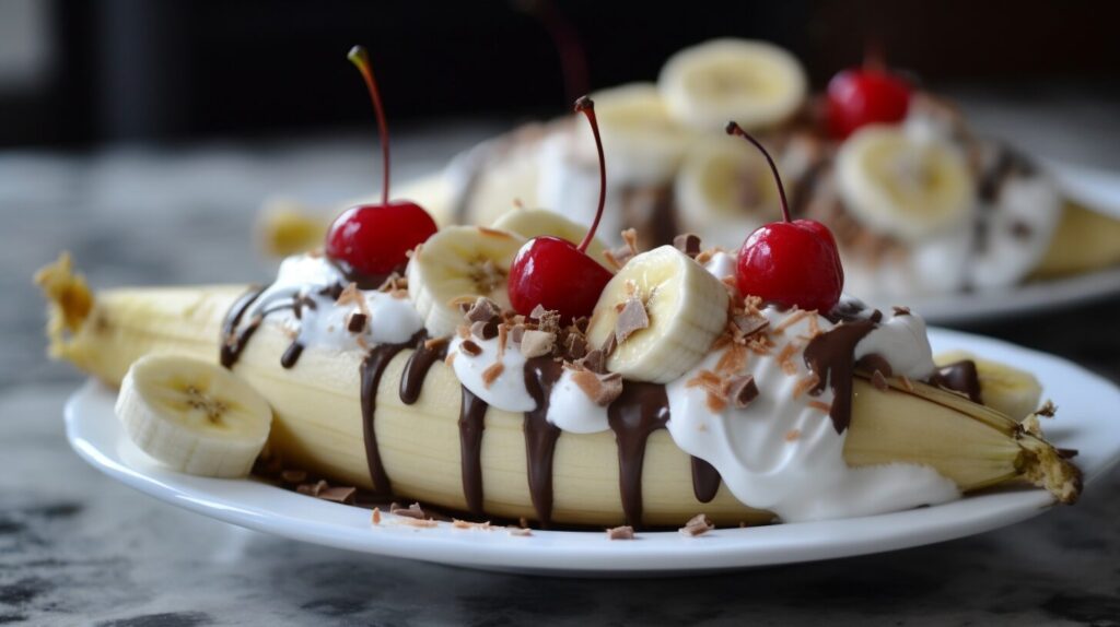 Receita de Banana Split- Recipe-CookBook.com