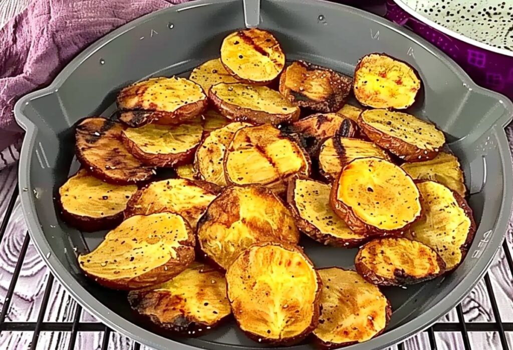 Como fazer Batata Doce na Airfryer- Recipe-CookBook.com