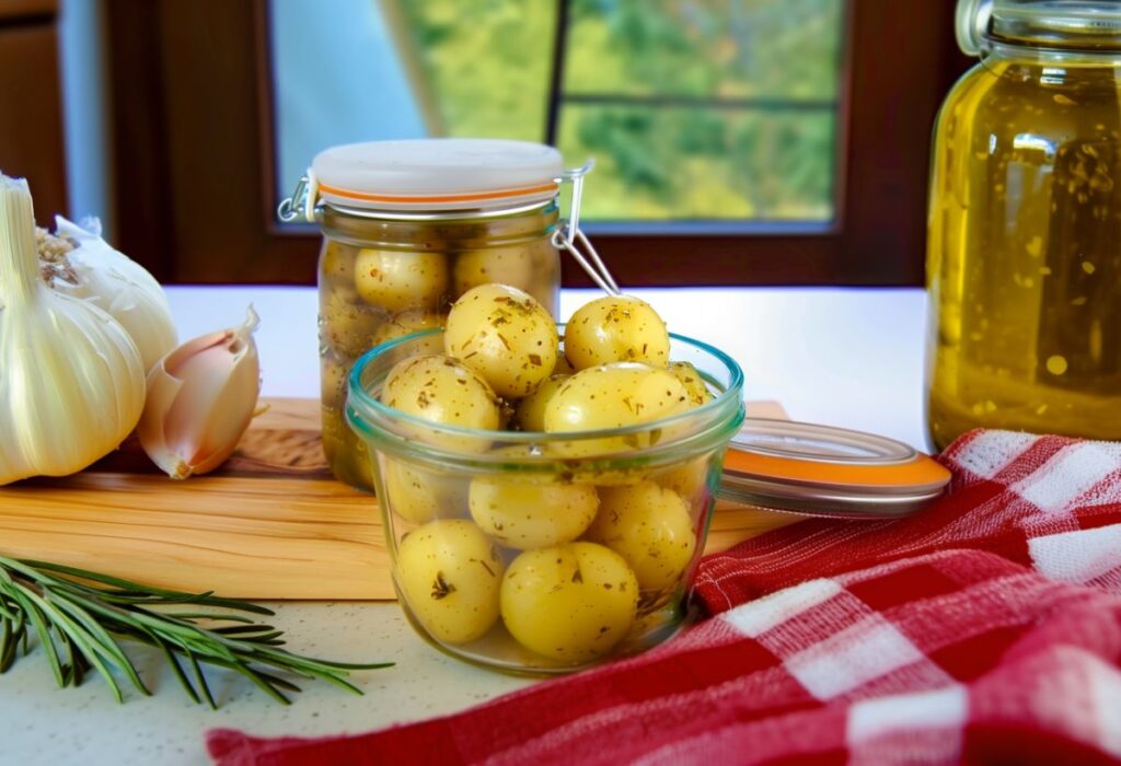 Como fazer Batata em Conserva no Vinagre- Recipe-CookBook.com