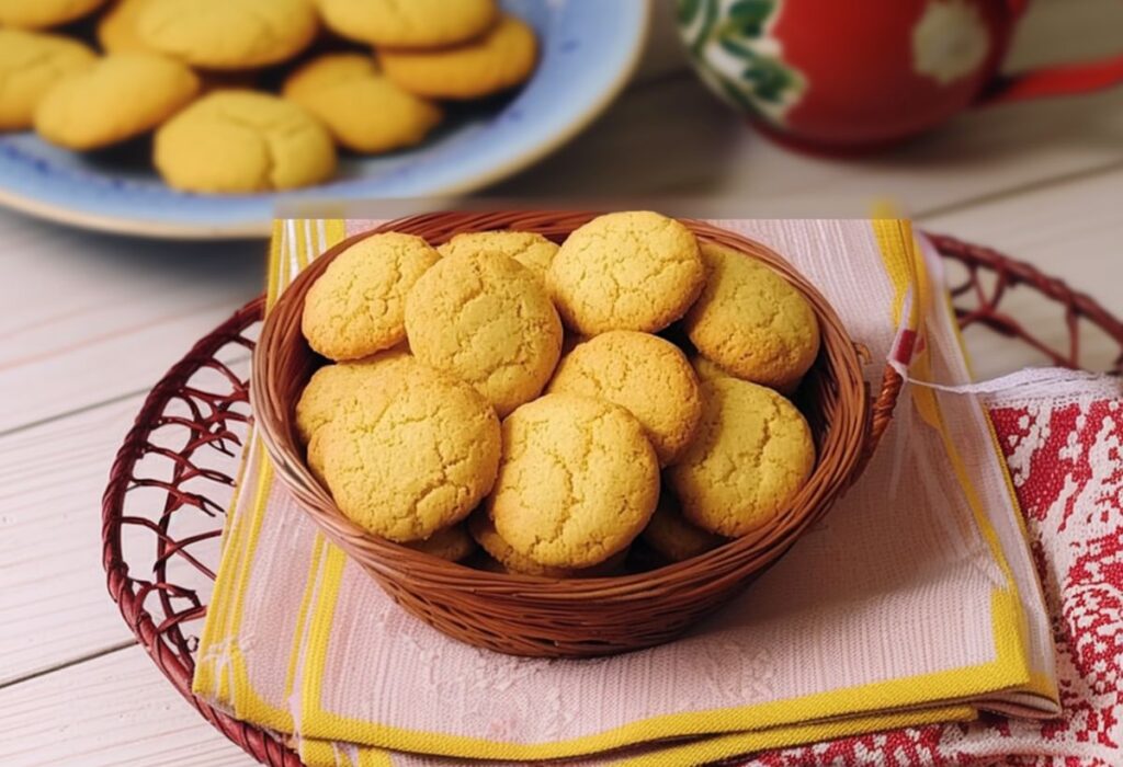 Como fazer Biscoito de Fubá- Recipe-CookBook.com