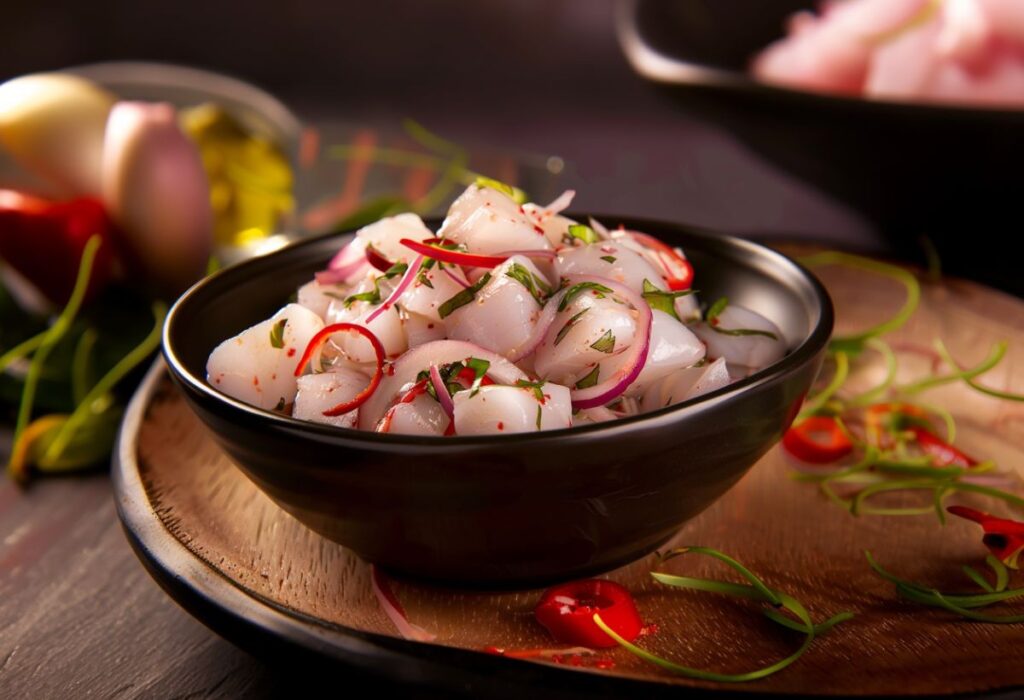 Como fazer Ceviche de Tilápia Recipe-CookBook.com