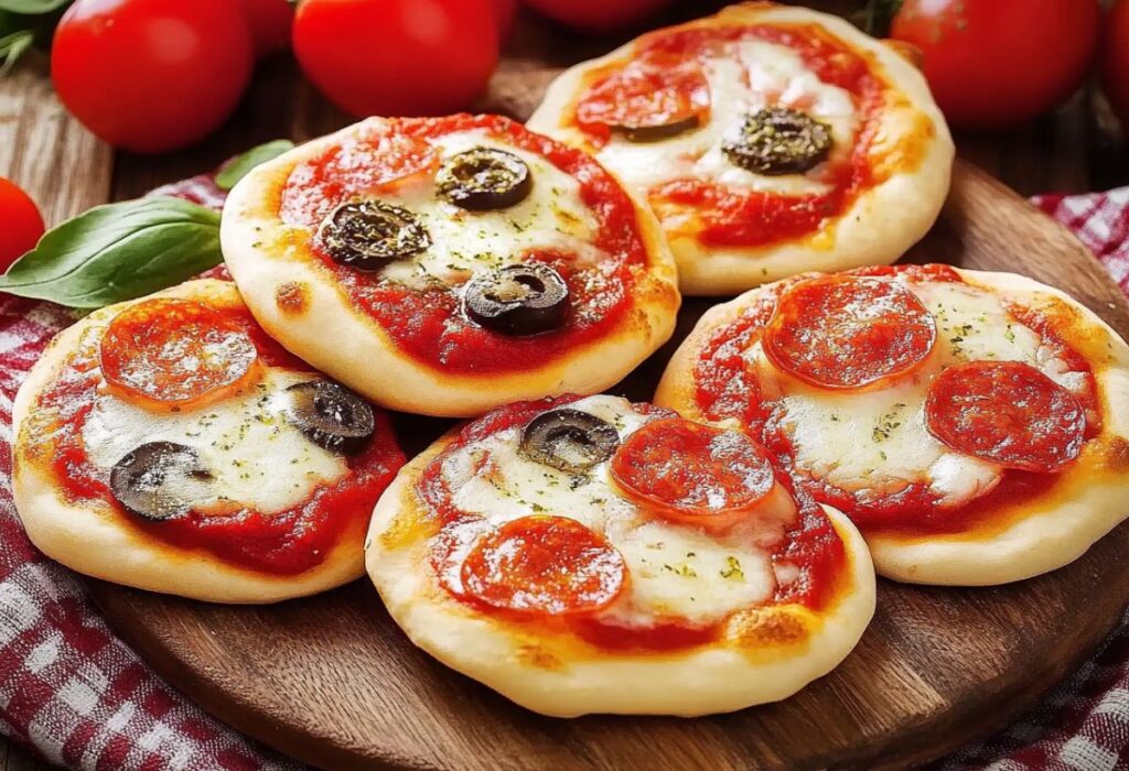 Como fazer Mini-Pizza- Recipe-CookBook.com