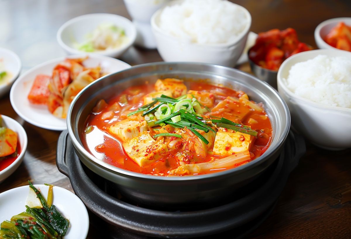 Kimchi Jjigae- Recipe-CookBook.com