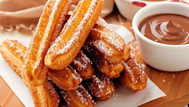 Mini churros na airfryer- Recipe-CookBook.com