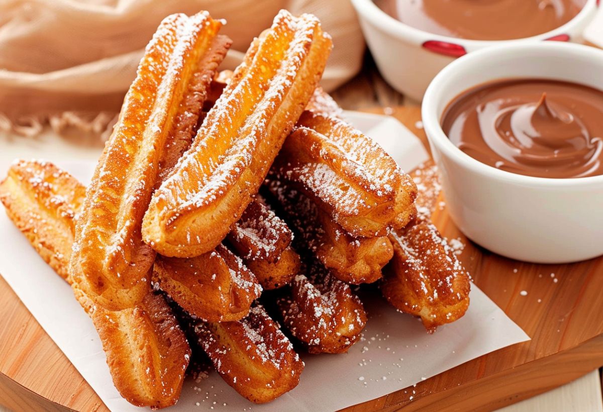 Mini churros na airfryer- Recipe-CookBook.com