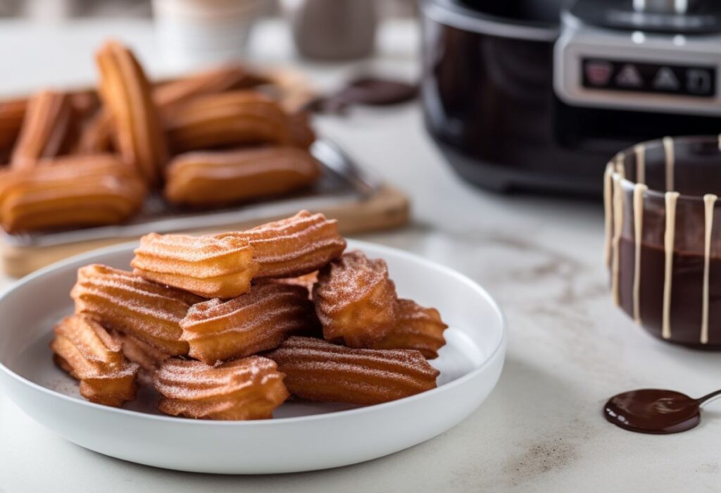 Receita de Mini churros na airfryer- Recipe-CookBook.com