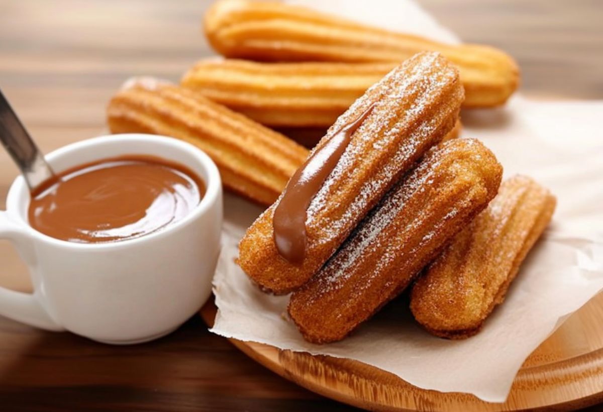 Churros de Chocolate na Airfryer- Recipe-CookBook.com