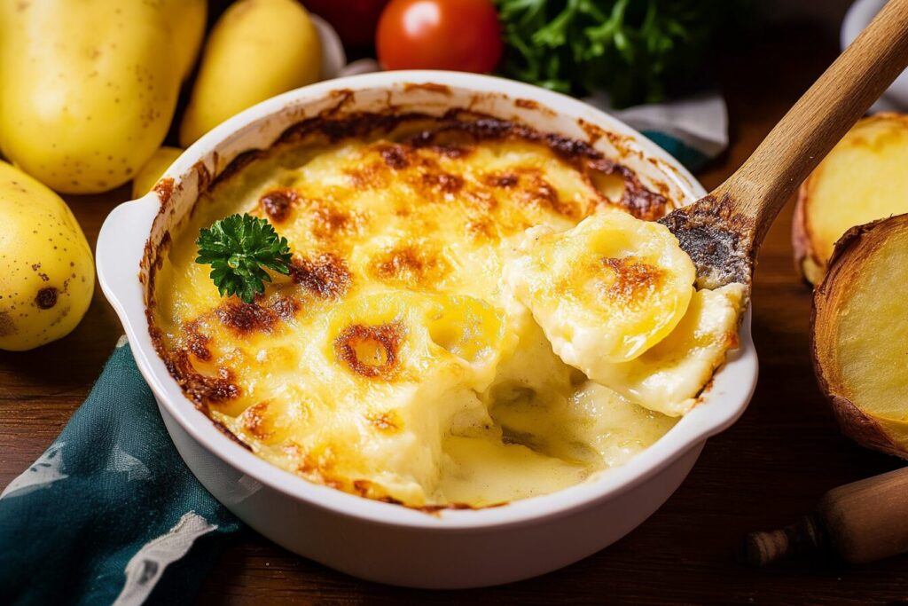 Como fazer Batata Gratinada- Recipe-CookBook.com