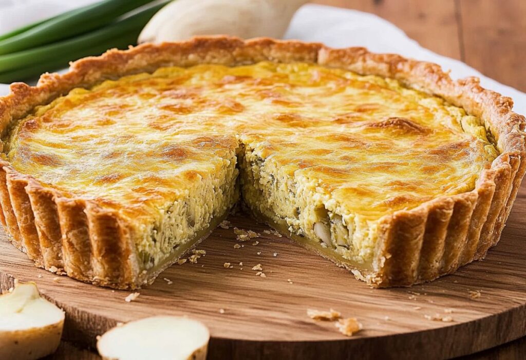 Como fazer Quiche de Cream Craker e Legumes- Recipe-CookBook.com