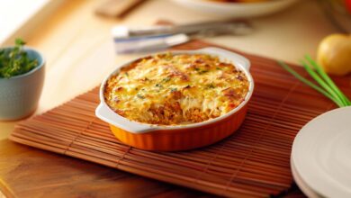 Gratinado de Abóbora e FrangoRecipe-CookBook.com