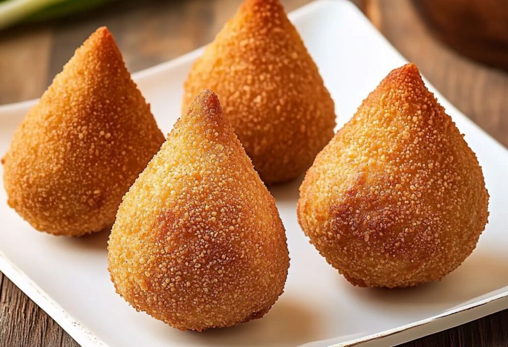 Receita de Coxinha Fit- Recipe-CookBook.com