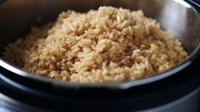 Arroz Integral na Panela de Pressão- Recipe-CookBook.com