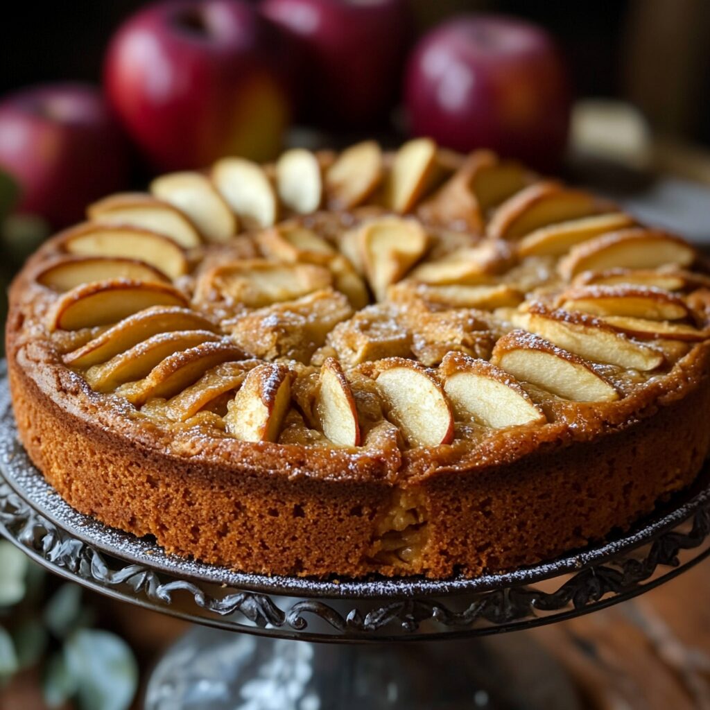 Como fazer Bolo de Maçã- Recipe-CookBook.com