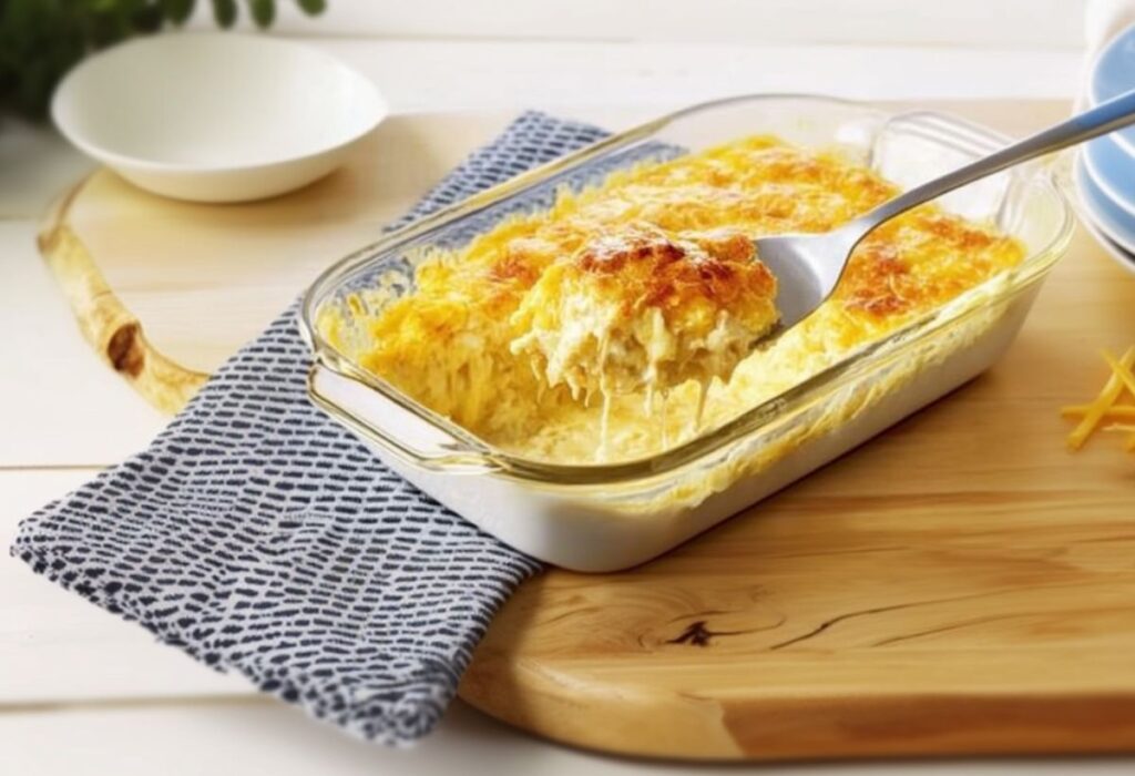 Como fazer Frango com Creme de Milho Gratinado no Forno- Recipe-CookBook.com