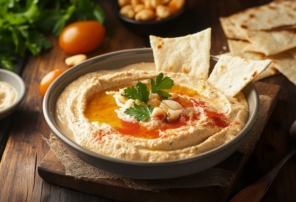 Como fazer Hummus- Recipe-CookBook.com