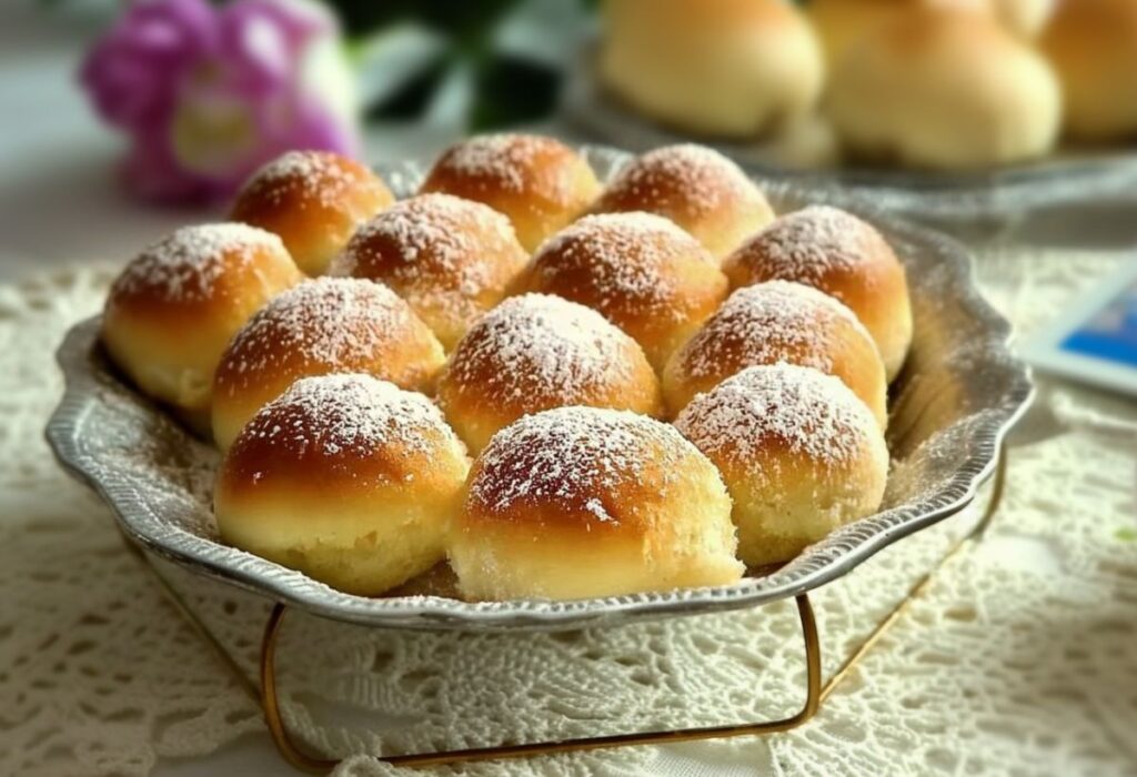 Como fazer Pão Bolinha de Leite Condensado- Recipe-CookBook.com