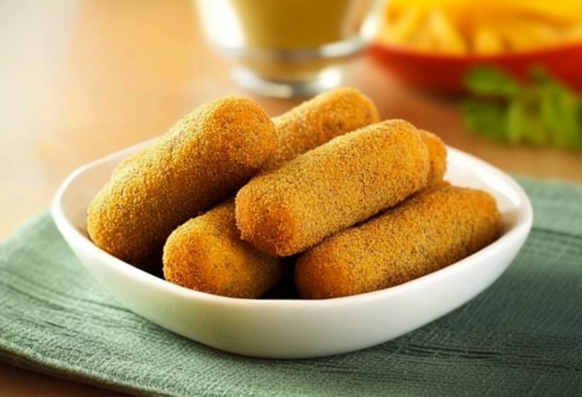 Croquete de Mandioca com Atum- Recipe-CookBook.com