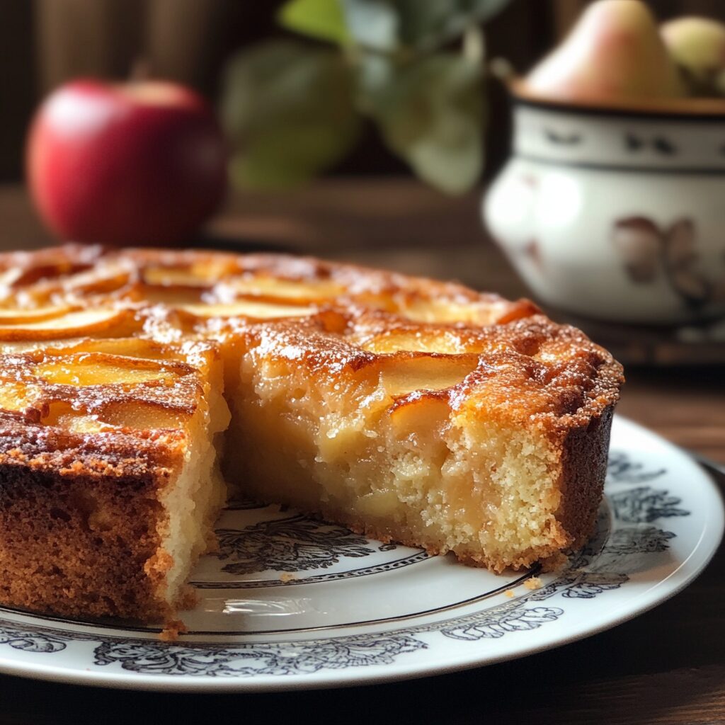 Receita de Bolo de Maçã- Recipe-CookBook.com