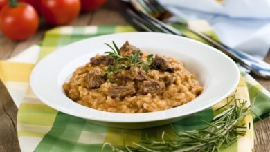 Risoto de Carne- Recipe-CookBook.com