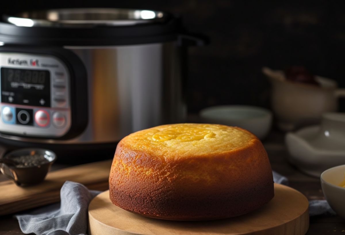 Bolo de Cenoura na Panela de Pressão Elétrica- Recipe-CookBook.com