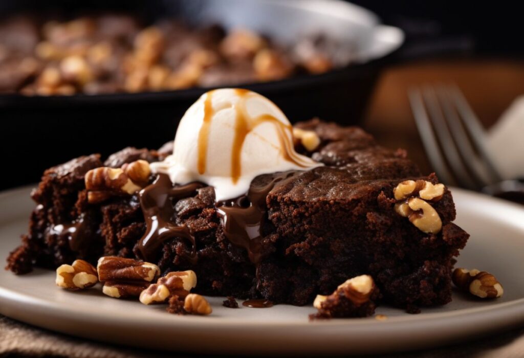 Como fazer Brownie de Frigideira- Recipe-CookBook.com