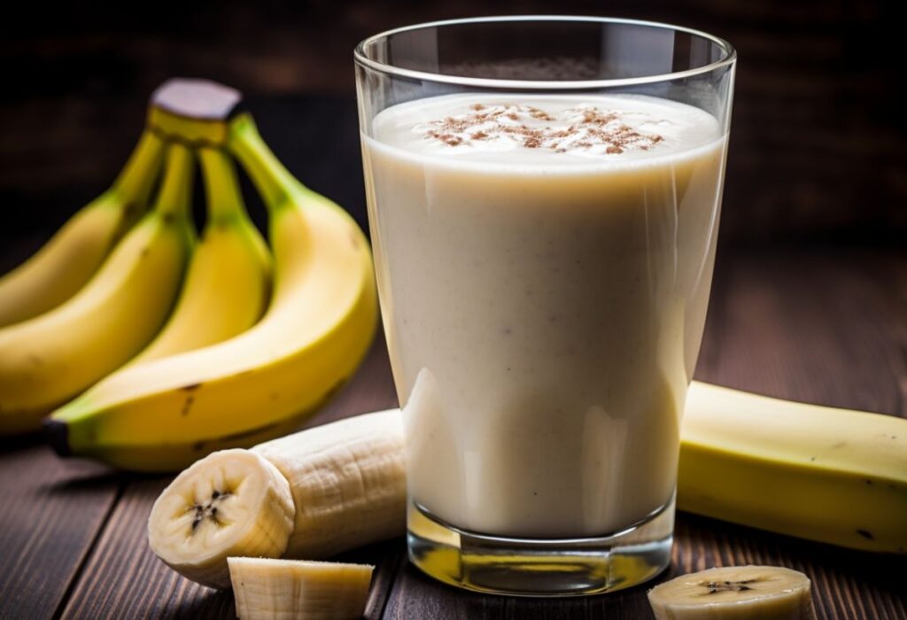 Como fazer Vitamina de Banana- Recipe-CookBook.com