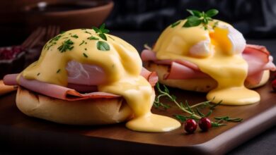 Ovos Benedict- Recipe-CookBook.com