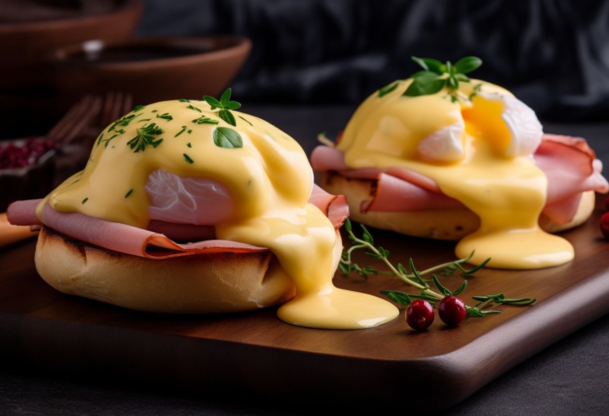 Ovos Benedict- Recipe-CookBook.com