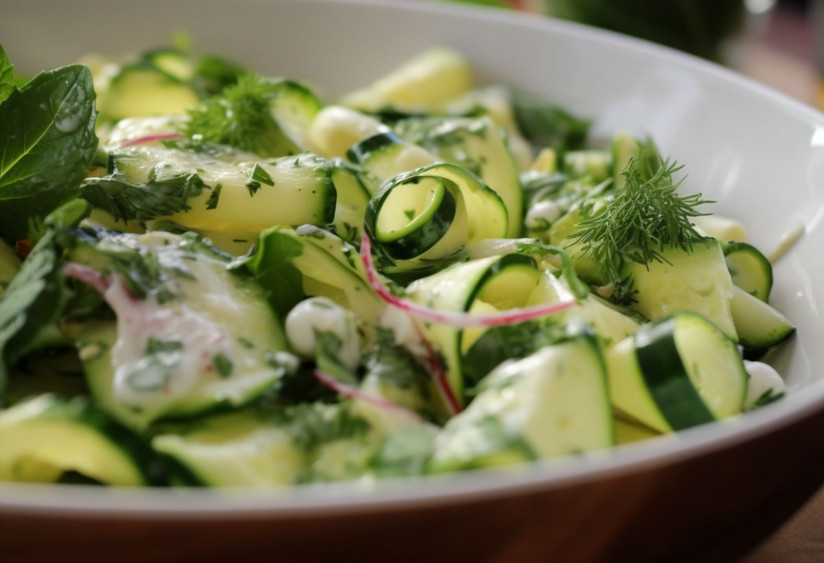 Salada de Abobrinha- Recipe-CookBook.com