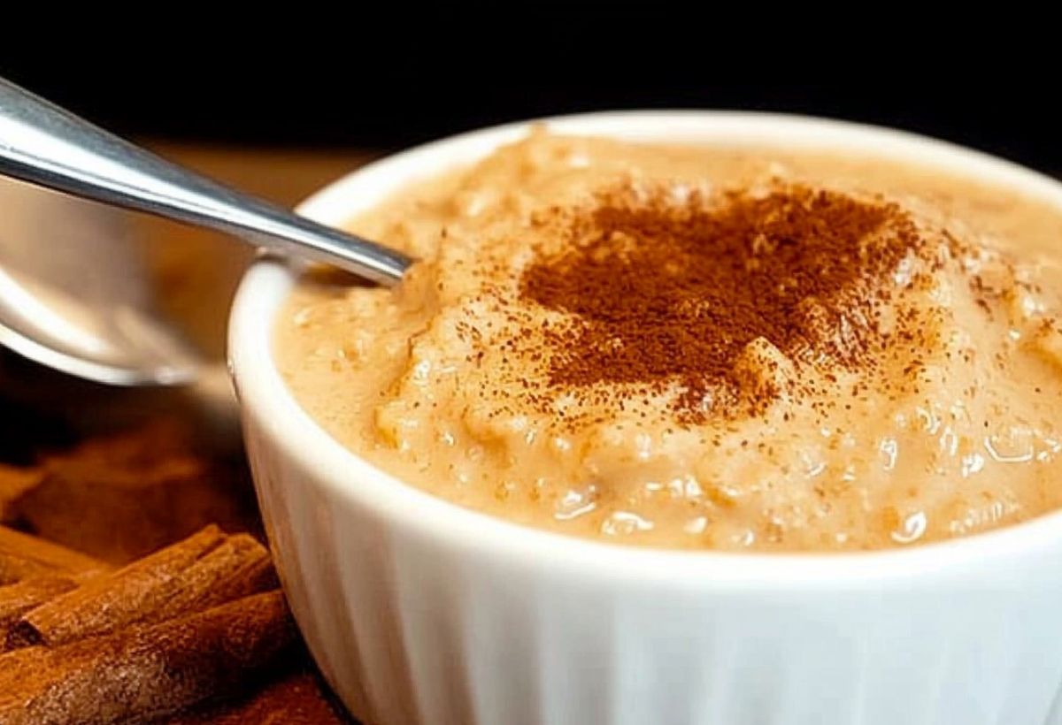 Arroz Doce com Doce de Leite- Recipe-CookBook.com