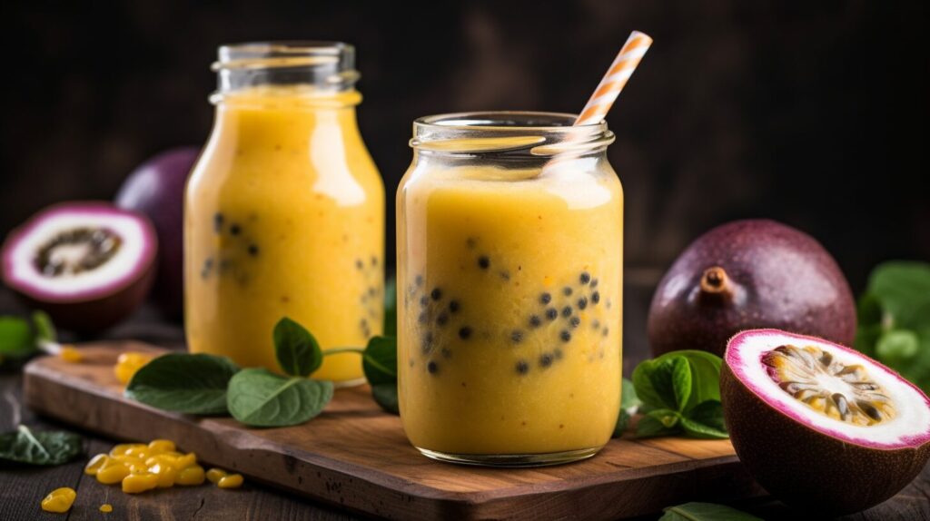 Como fazer Smoothie de Maracujá- Recipe-CookBook.com