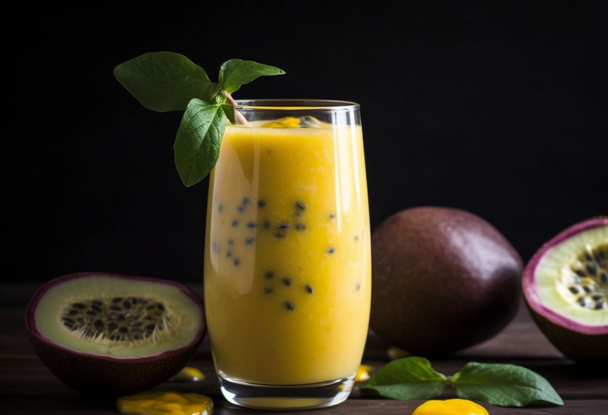 Smoothie de Maracujá- Recipe-CookBook.com