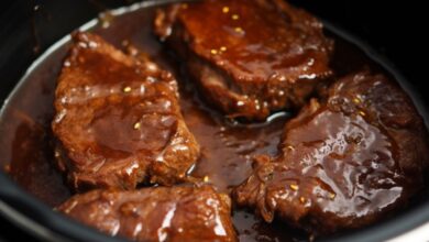 Bife de Lagarto na Pressão- Recipe-CookBook.com