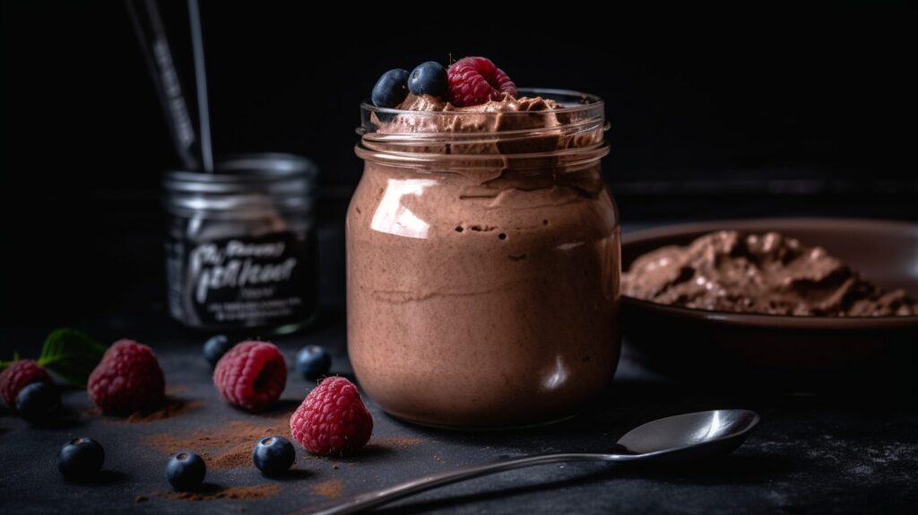 Como fazer Mousse Proteico de Whey- Recipe-CookBook.com